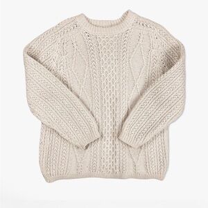 Vintage Robert Mackie of Scotland wool fisherman sweater